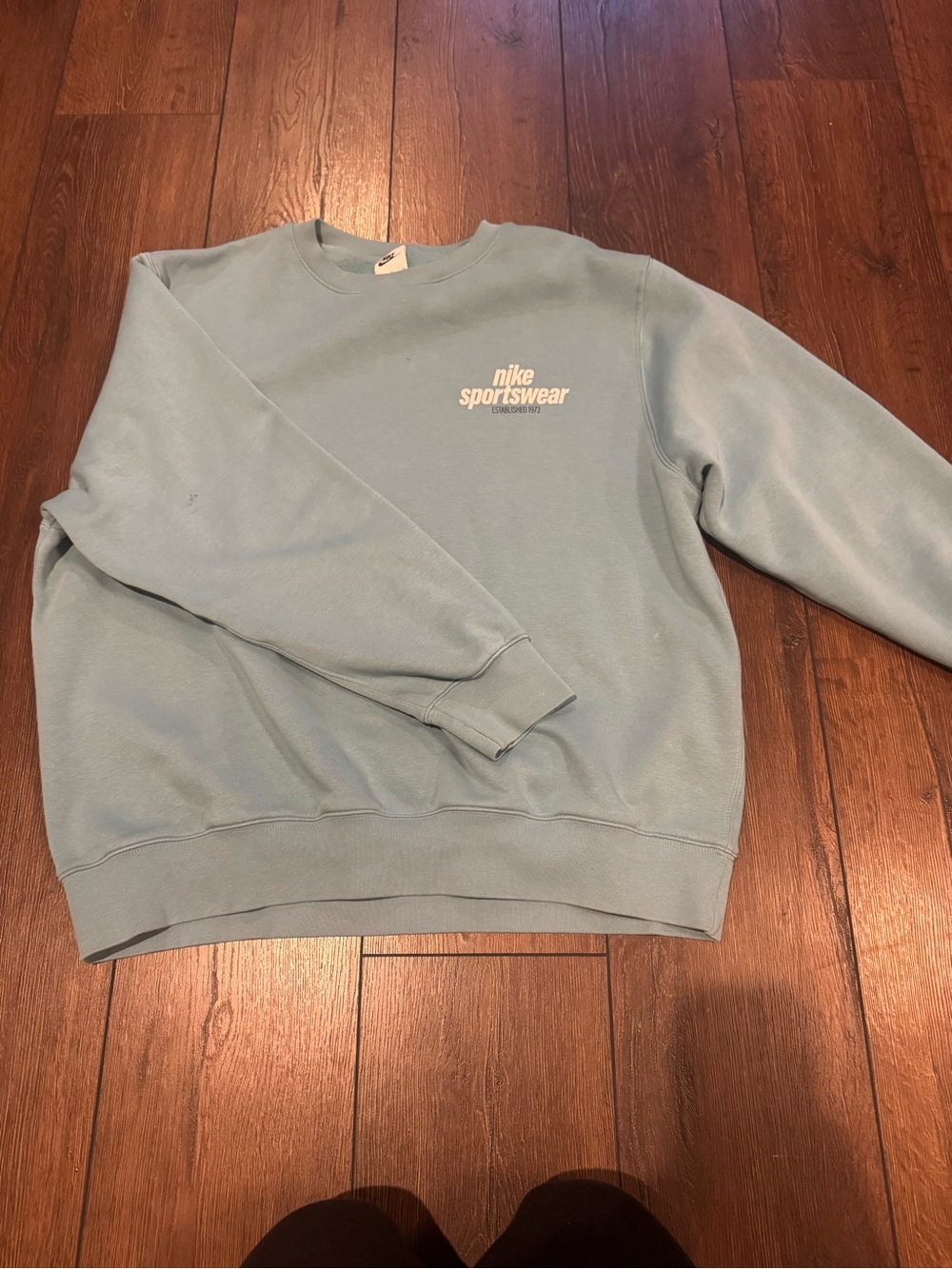 Nike Light Blue Sportswear Crewneck Sweatshirt